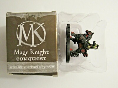Varex Swordbreaker Mage Knight Conquest LE # CM07 Mounted. With box!