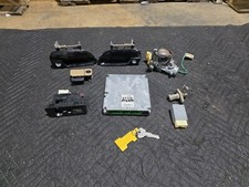 2001 Mazda Miata Nb 9-pc Key Entry Kit Ecu-modules-lock Cylinders-ignition