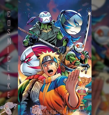 TEENAGE MUTANT NINJA TURTLES X NARUTO #1 HENSON VIRGIN VARIANT PREORDER 11/20 