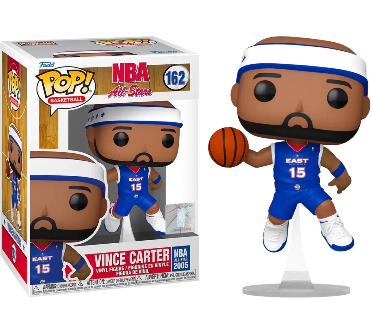 Funko POP! #162 NBA Basketball Vince Carter All-Stars