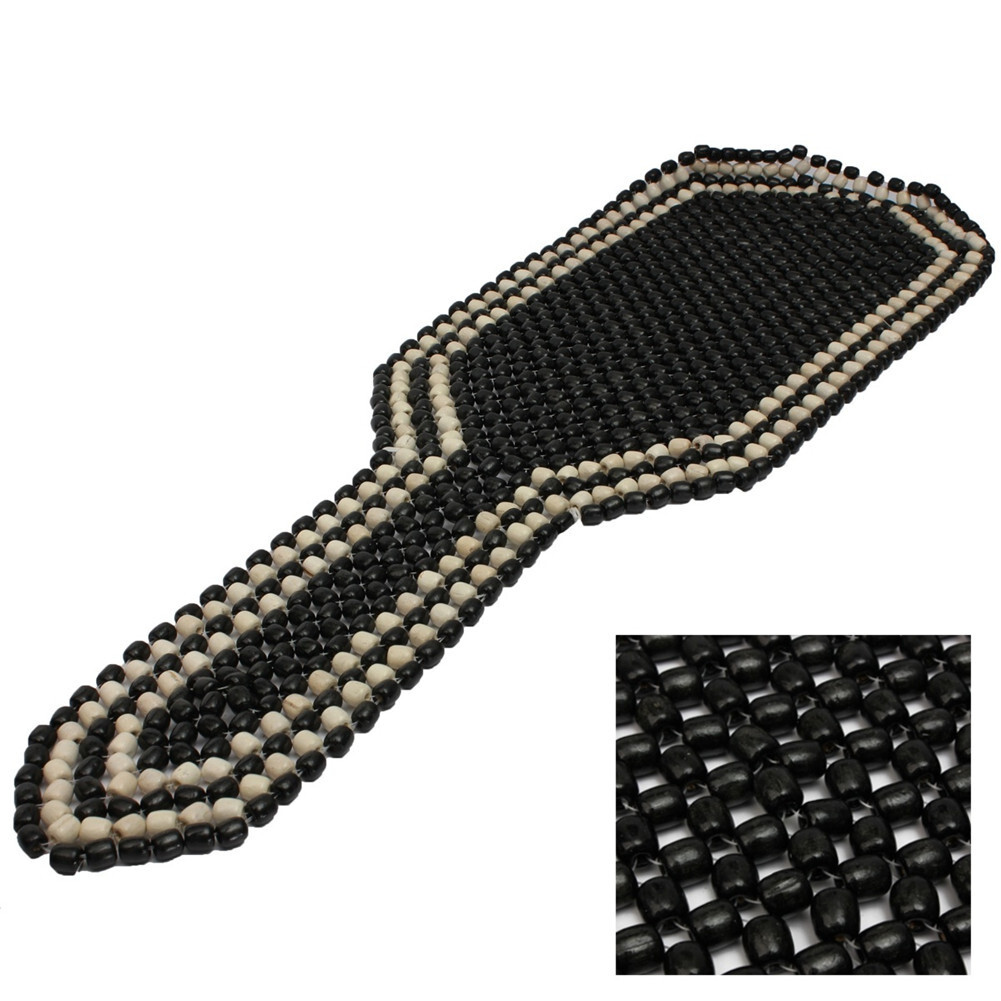 Summer Cool Wood Wooden Bead Seat Cover Massage Cushion Chair Cover Car