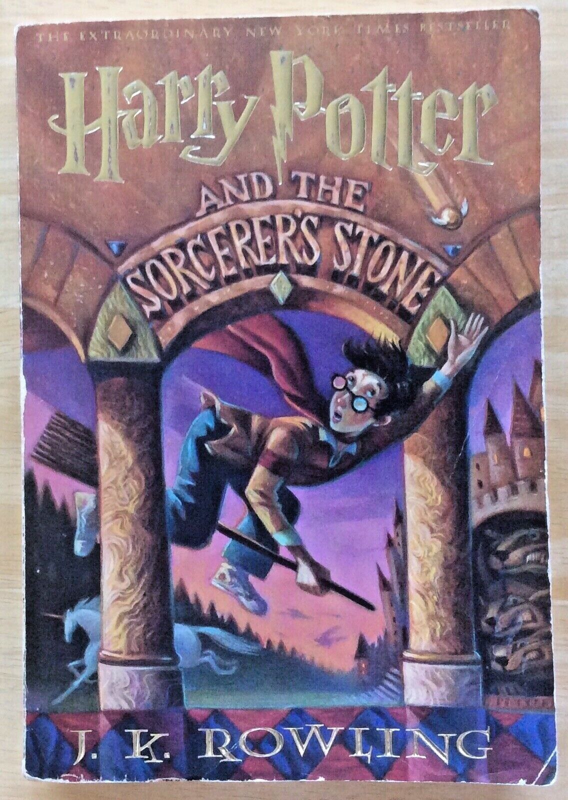 First Scholastic Trade Paperback Printing Harry Potter Harry 