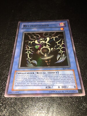 YuGiOh Relinquished SDP-001 Ultra Rare 64631466 Starter Deck