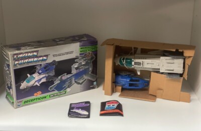 1988 G1 Transformers Decepticon MicroMaster Space Shuttle SKYSTALKER complete