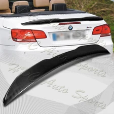 For 2007-2013 BMW 3-Series E93 Convertible PSM-Style Carbon Fiber Trunk Spoiler