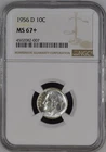 1956-D  10C  Roosevelt Dime NGC MS67+   4502082-007