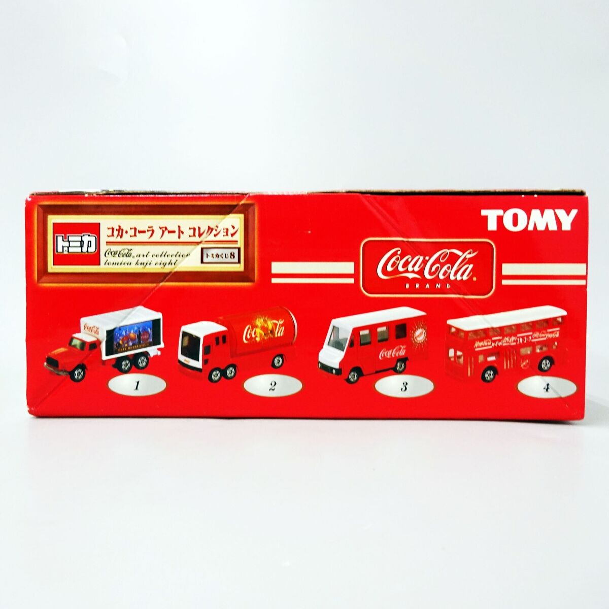 新品即決 Collection Art Coca-Cola VIII Kuji Tomica BOX Japan Minicar 乗用車