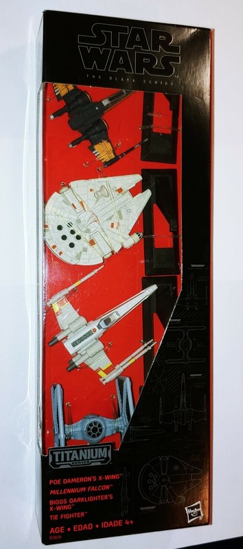 STAR WARS The Black series Titanium Series Ships NEW