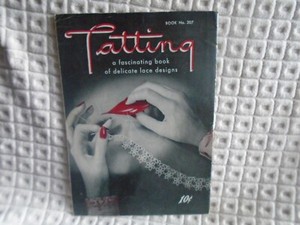 Tatting book 5 by Penelope VINTAGE Needlecraft Publication magazine