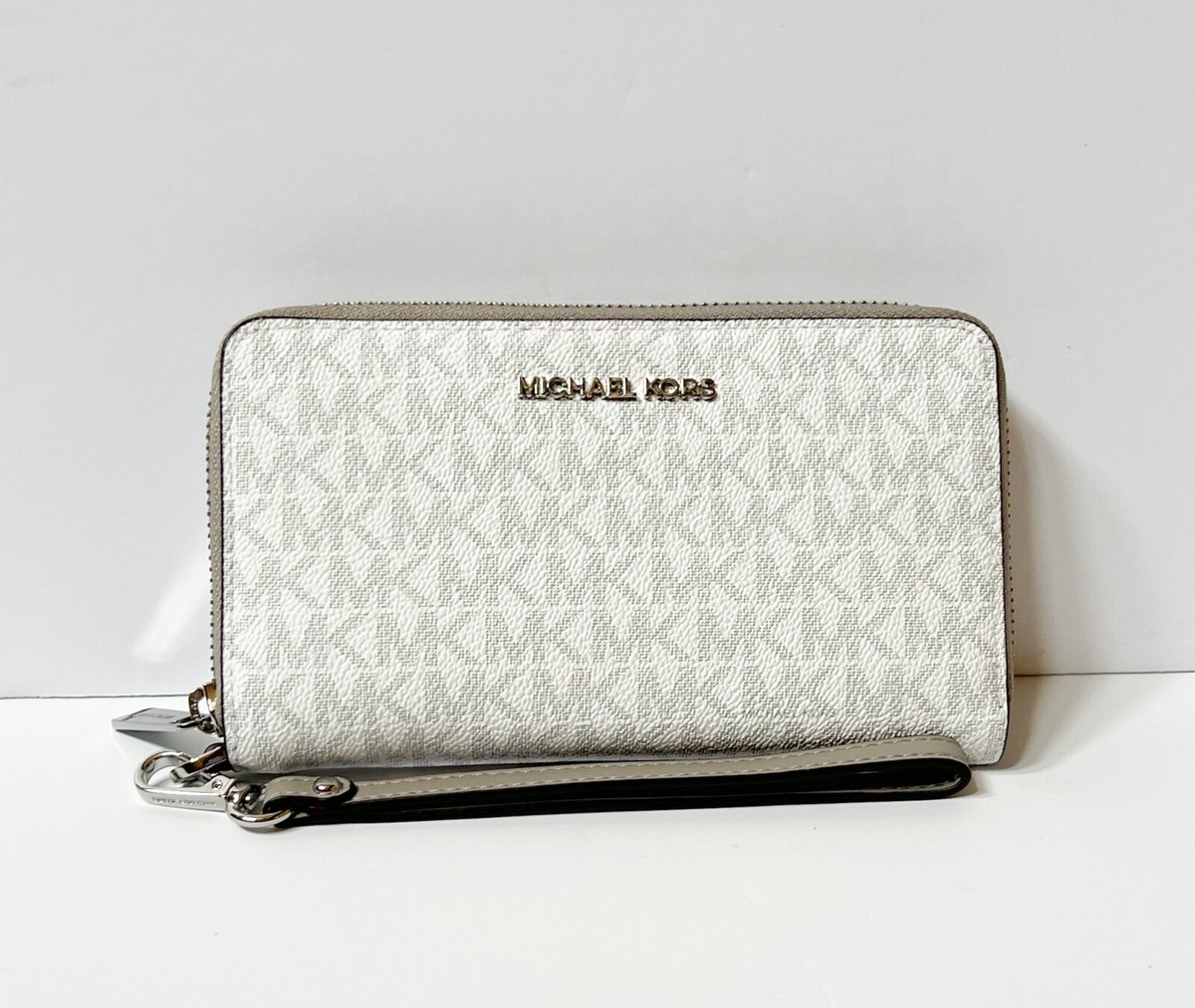 Michael Kors Jet Set Travel MF Phone Case Wallet Wristlet MK