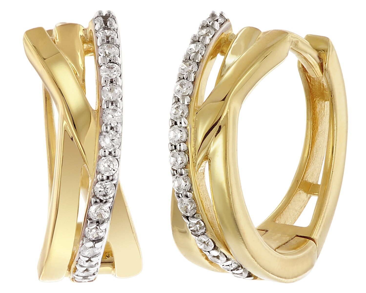 МОДНЫЙ модельер Дамен-Эрринге 925 Зильбер-золотистый Циркония Клапп-Креолен 28029 10990₽