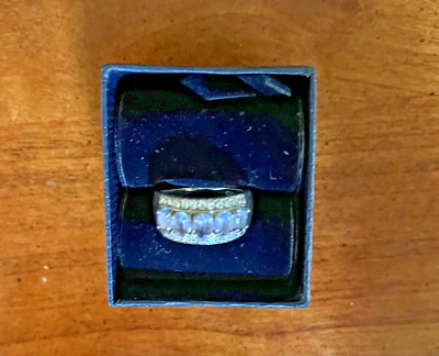 Stauer Karatu Tansanit Ring, Sterlingsilber, Größe 7, verpackt