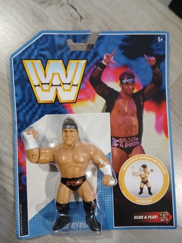 BNIB WWE MATTEL RETRO SERIES 8 ZACK RYDER WRESTLIN...