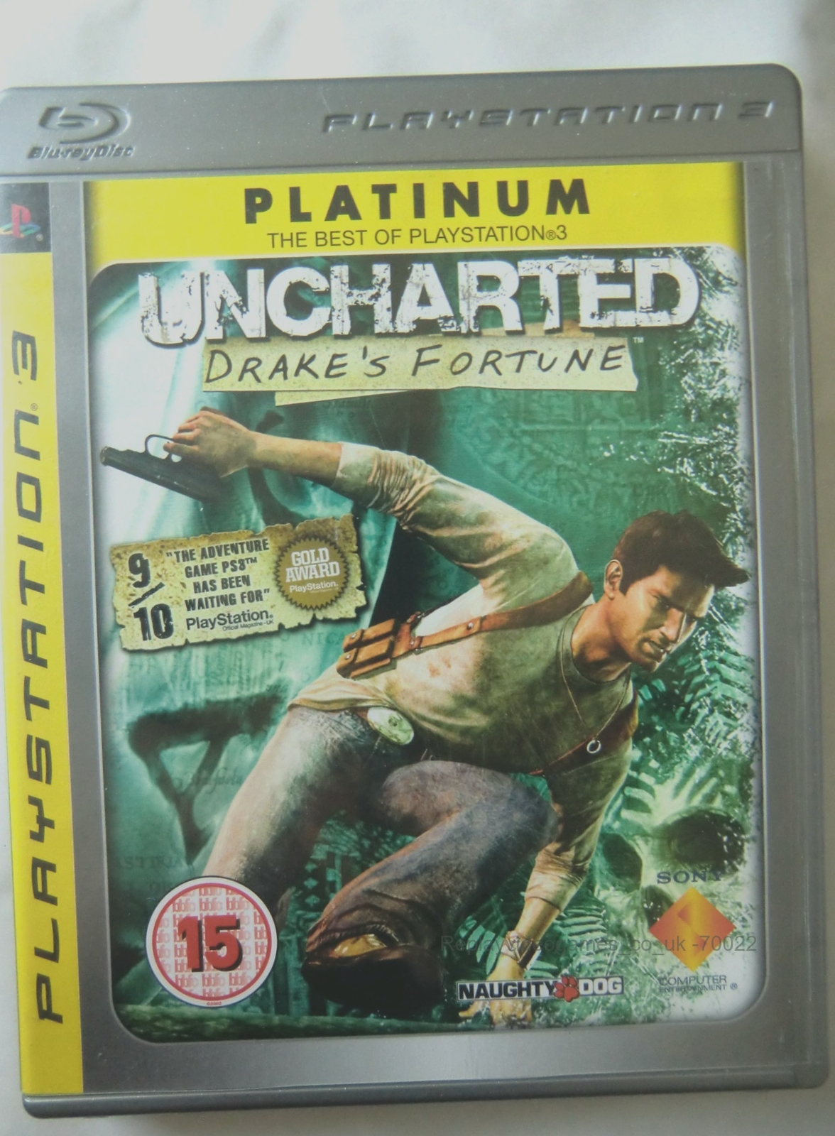 70022 Uncharted Drake's Fortune - Sony PS3 Playstation 3 (2008) BCES 00065/