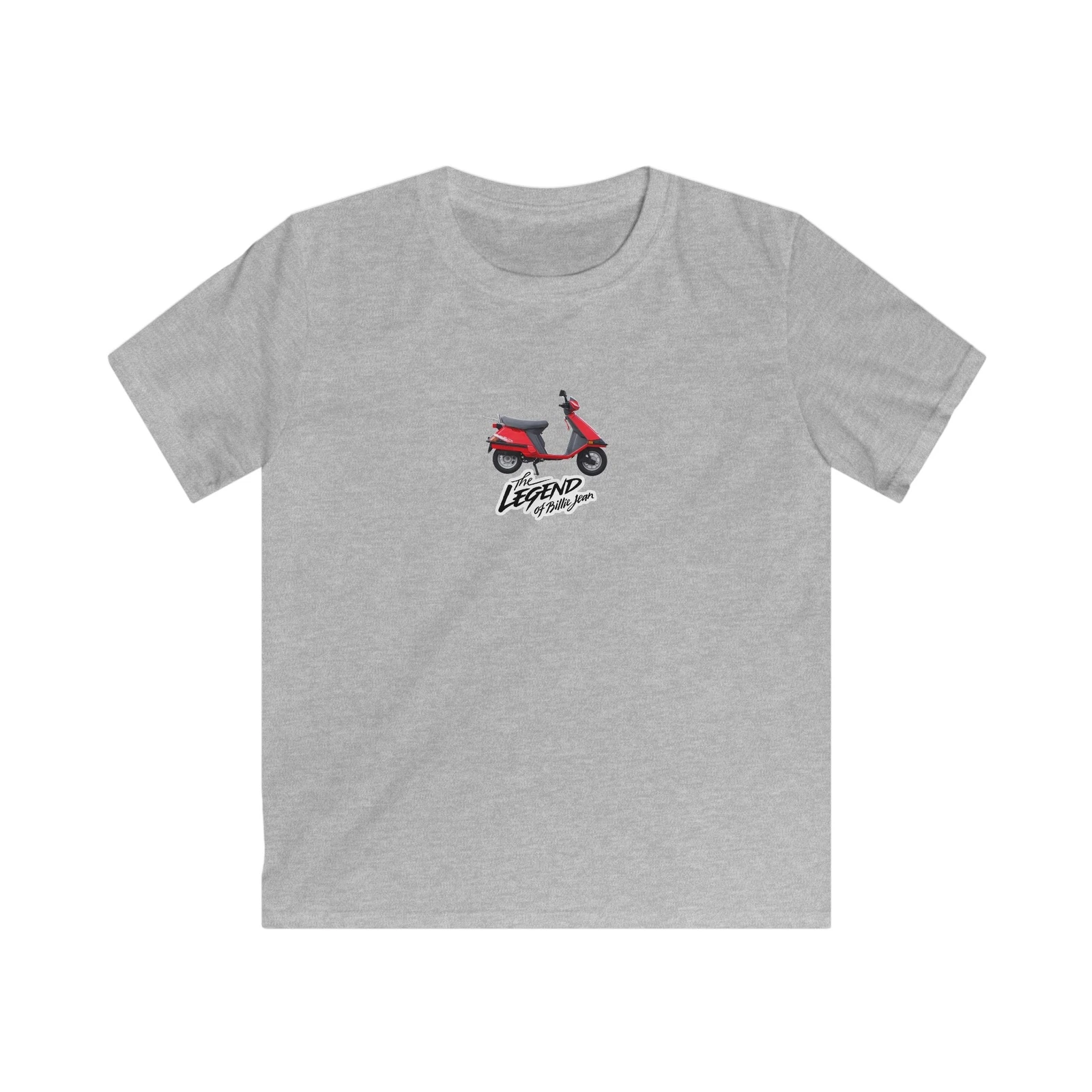 Vintage Billie Jean Scooter Kids Tee, Softstyle T-Shirt, Children Summer Wear
