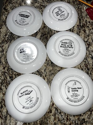 Set of 6 Franklin Mint Heirloom Recommendation Collector Numbered