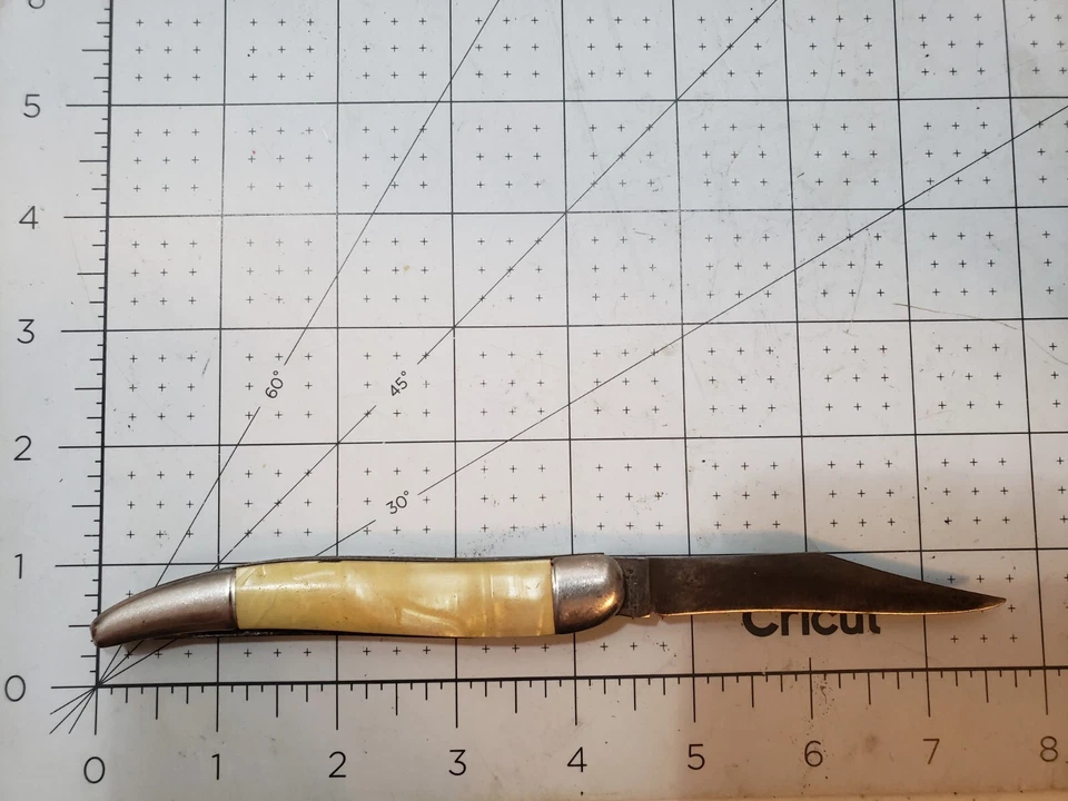 NAVAJA DE BOLSILLO DE PESCA DE 2 HOJAS MARCA MARTILLO ANTIGUA RARA NY KNIFE CO. WALDEN NY  Foto 4 de 4