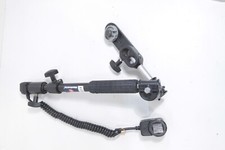 Manfrotto 233B Telescoping Camera/Flash Bracket with Canon off Camera shoe cord2