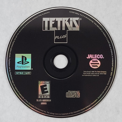 Lot De 2 Jeux Tetris Sur PS1 - Version Française - Loose