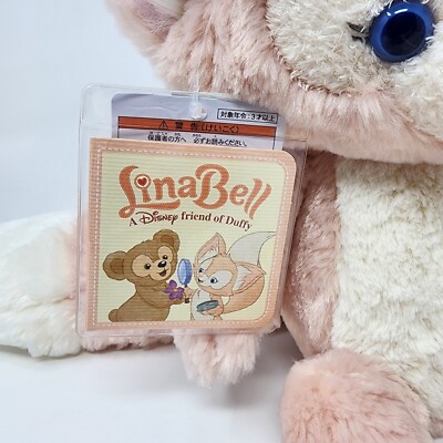 Disney Tokyo Duffy Friends LinaBell Fox Plush Soft Toy Japan Pink