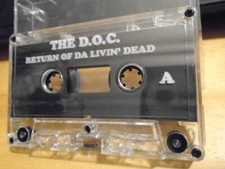 RARE PROMO The D.O.C. doc CASSETTE TAPE Return of Da Livin' Dead N.W.A. hip hop
