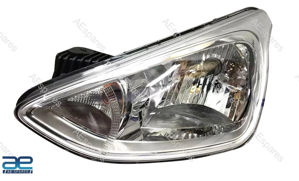 Headlight Headlamp Assembly LH Compatible With Hyundai GRAND i10 92101B4040 - Image 3 of 3