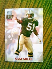 1992 Pro Set Power Sam Mills  #252
