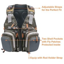 Gilet de pêche - confortables et professionnels