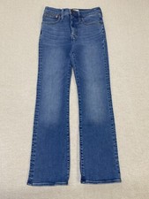 Madewell Cali Demi-Boot Jeans Women  s 23 Lockwood Wash Denim 5-Pocket