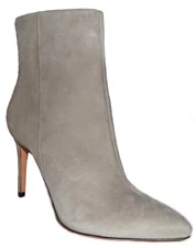 SCHUTZ Michela Mouse Nobuck Leather Heels Boots Sz 8B