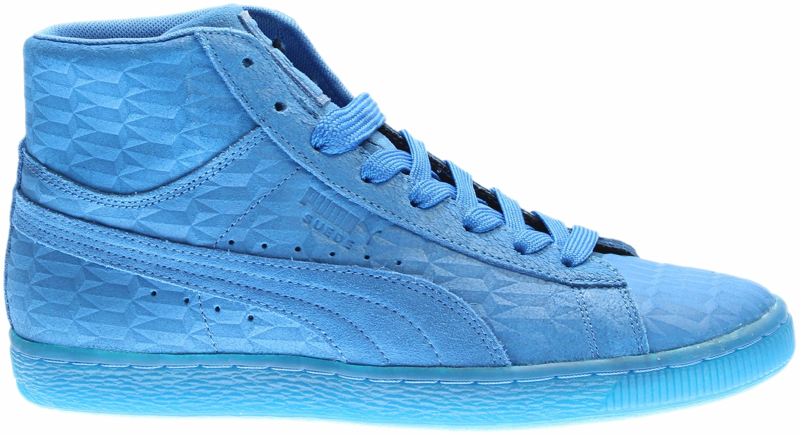 puma suede blue mid