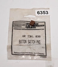 Carrier Factory Authorized Parts HR73KL038 Switch Button - 1 Piece -