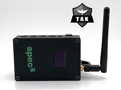 ATAK Enabled S5 Beacon Meshtastic Solar Recharged OLED Wisblock Flashed Black