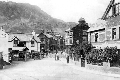 Fhj-26 Animated Street View, Yewdale Road, Coniston, Cumbria. Photo
