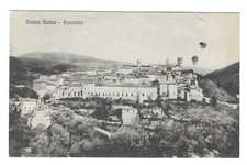 NOCERA UMBRA - PANORAMA FP VIAGGIATA TASSATA 1924