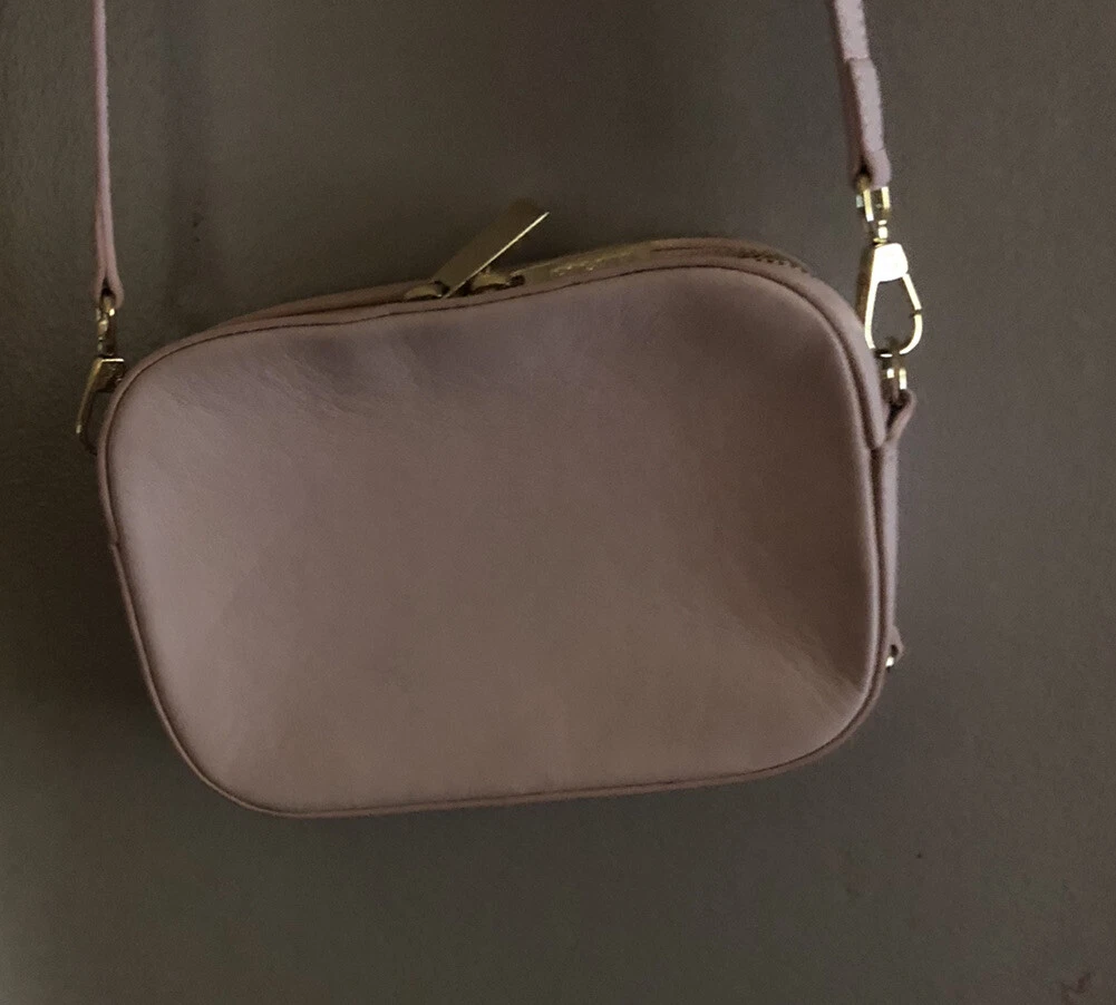 Pop Suki Cotton Candy Small Leather Camera Bag Rebecca