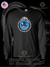 New FBI Academy Quantico Logo Men's T-Shirt American Long Sleeve Dotees T-Shirt