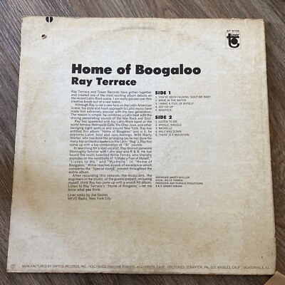 オリジナル】RAY TERRACE HOME OF BOOGALOO（LP） レコード
