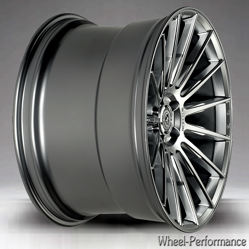 23 Zoll A401 deep concave Alufelgen 11x23 5x120 ET30 grau 