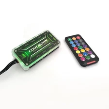 RGB Fan Controller Remote Control Computer Case 12V PC Cooling Chassis Fan Hub X