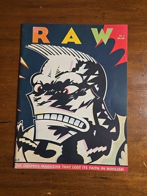 RAW Magazine, Vol. 1 No. 3 (1981) Francoise Moully, Art Spiegelman (Insert Incl)