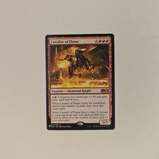 MTG Cavalier of Flame M20-125 The List NM Magic the Gathering