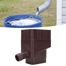 Rainwater Collection System Efficient Water Diverter For Garden
