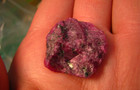 56cts RUBY CRYSTAL ROUGH TANZANIA #247 — photo 10