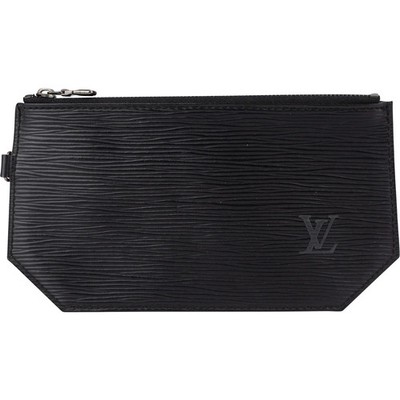 Louis Vuitton Noir Epi Leather Sac De Paule Pochette Pouch