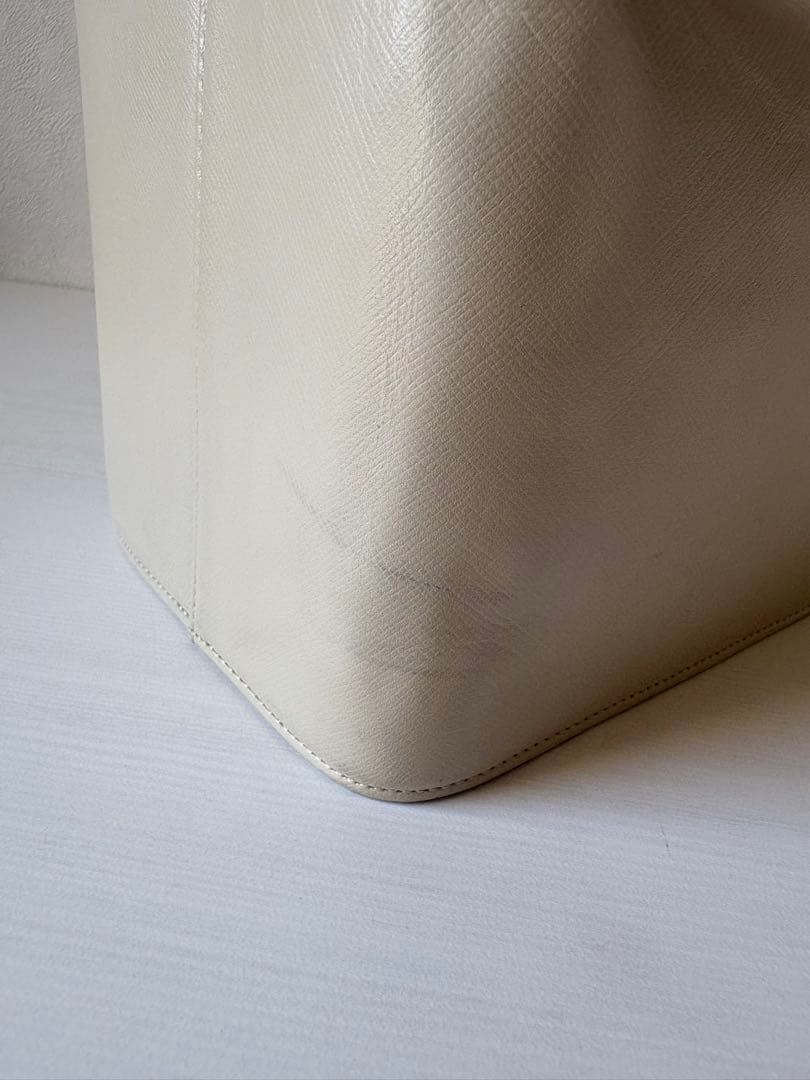 Givenchy leather band vintage bag beige used thumbnail 15