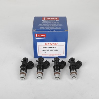 DENSO Fuel Injectors 16450-RAA-A01 For 03-11 Honda Accord Element CR-V 2.0L 2.4L