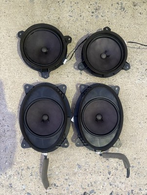 2015 SUBARU LEGACY OEM DOOR SPEAKERS SET OF 4 FRONT REAR 86301AL60A 61A