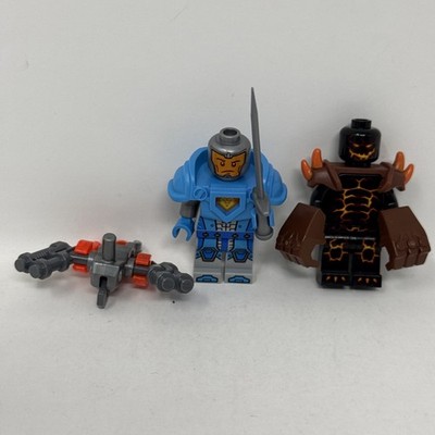 LEGO Nexo Knights Minifigure Lot Lance Richmond Lava Monster Robot Build Weapons