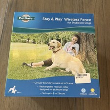 PetSafe PIF00-13663 Stay and Play Wireless Fence for Stubborn Dogs New, Sealed